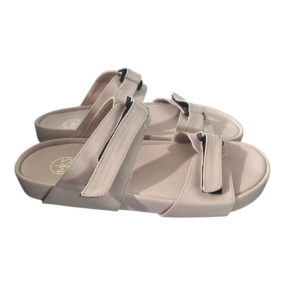 MKS Made in‎ Columbia Sandal Cream Size 9